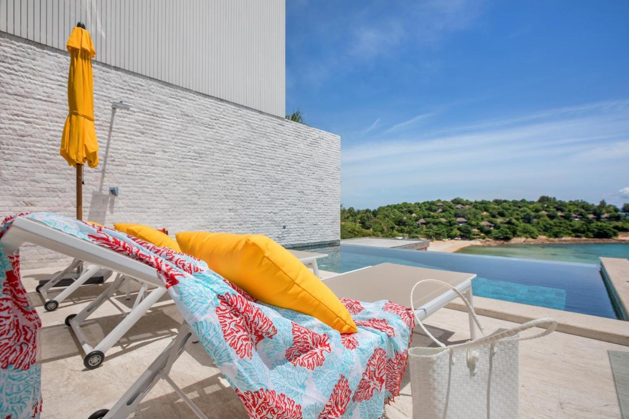 Beachside Villa - B18 - At Bayside Luxury Villas Samrong Bay Beach, 4 Bed 5 Bath, Sea & Sunset Views, Only 200M Walk To The Beach Choeng Mon 외부 사진
