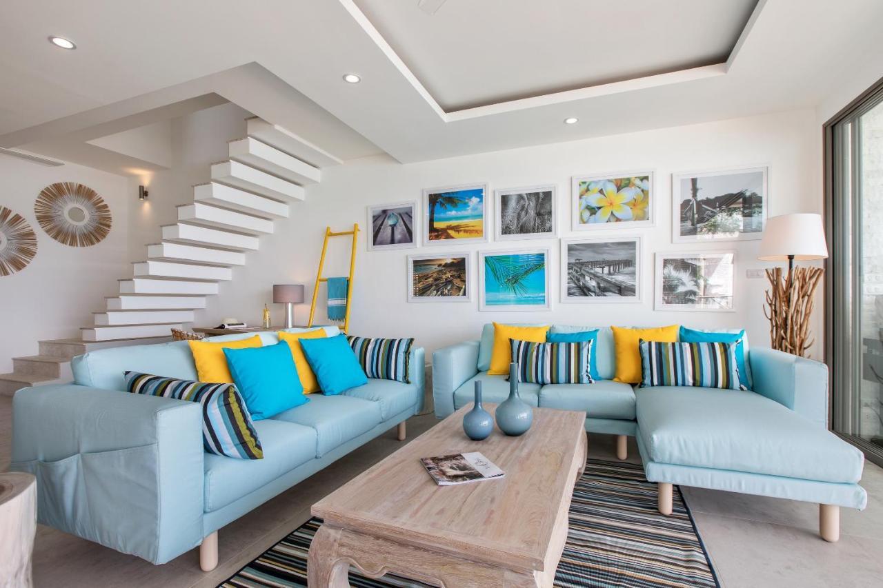 Beachside Villa - B18 - At Bayside Luxury Villas Samrong Bay Beach, 4 Bed 5 Bath, Sea & Sunset Views, Only 200M Walk To The Beach Choeng Mon 외부 사진