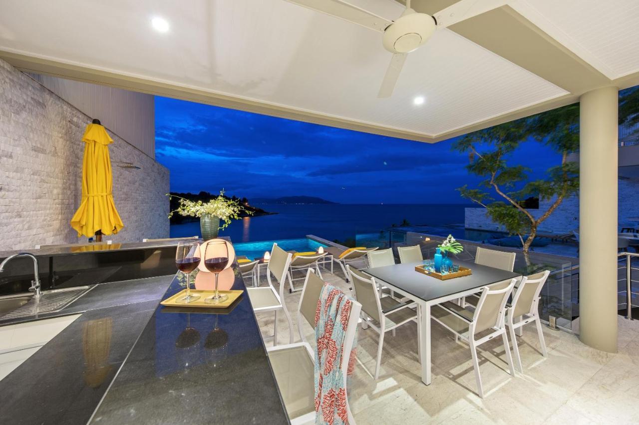 Beachside Villa - B18 - At Bayside Luxury Villas Samrong Bay Beach, 4 Bed 5 Bath, Sea & Sunset Views, Only 200M Walk To The Beach Choeng Mon 외부 사진