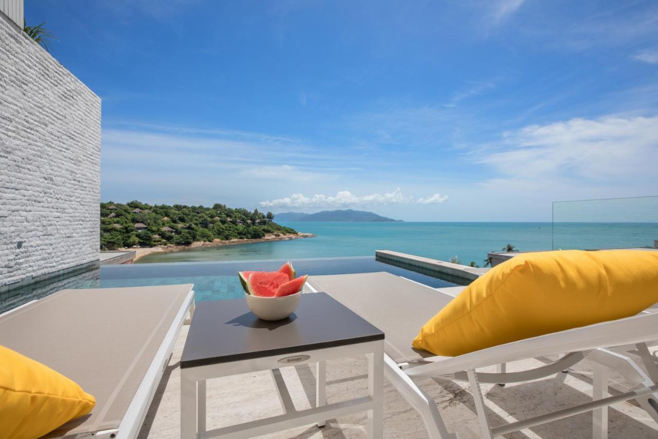 Beachside Villa - B18 - At Bayside Luxury Villas Samrong Bay Beach, 4 Bed 5 Bath, Sea & Sunset Views, Only 200M Walk To The Beach Choeng Mon 외부 사진