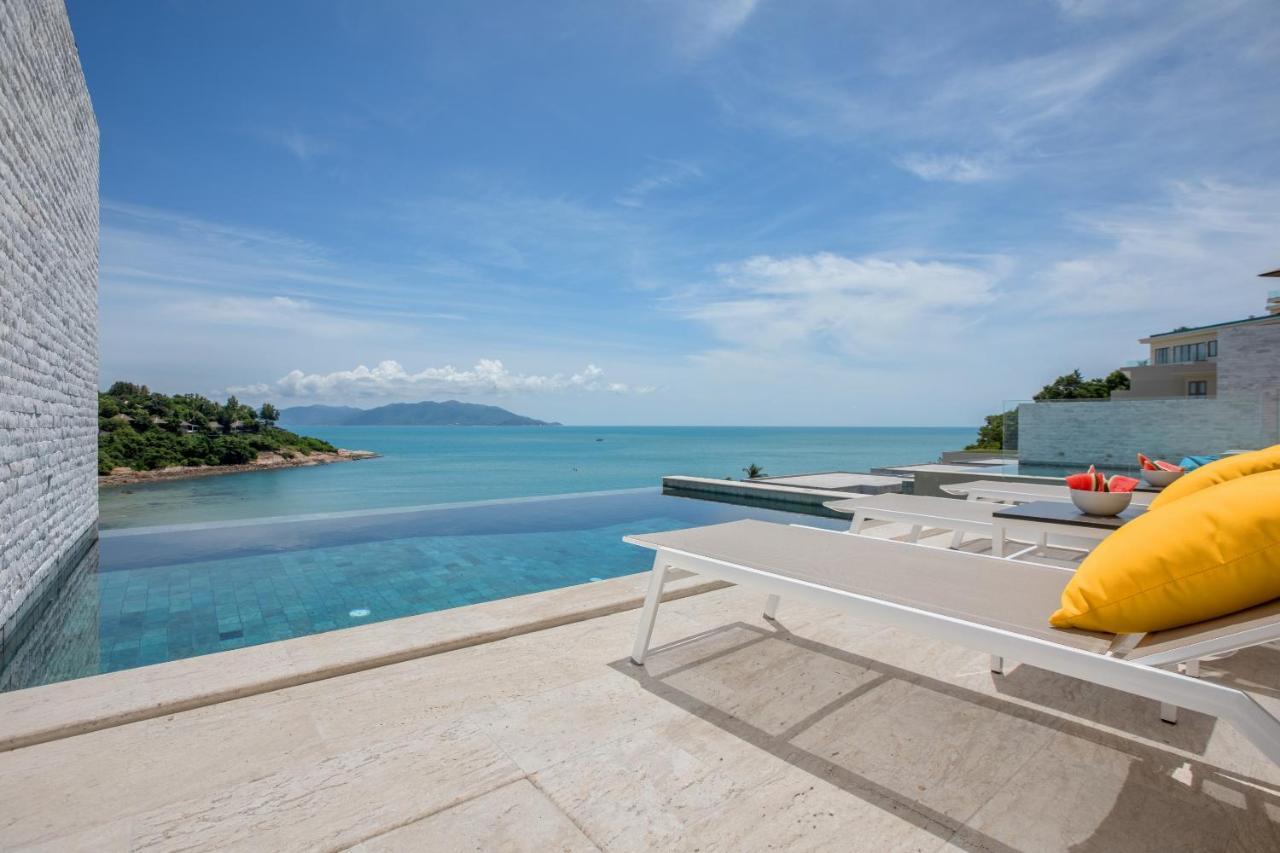 Beachside Villa - B18 - At Bayside Luxury Villas Samrong Bay Beach, 4 Bed 5 Bath, Sea & Sunset Views, Only 200M Walk To The Beach Choeng Mon 외부 사진