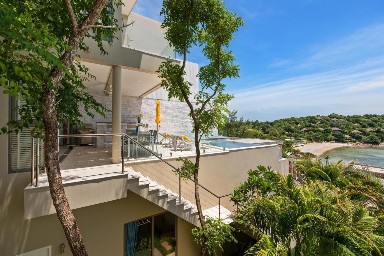 Beachside Villa - B18 - At Bayside Luxury Villas Samrong Bay Beach, 4 Bed 5 Bath, Sea & Sunset Views, Only 200M Walk To The Beach Choeng Mon 외부 사진
