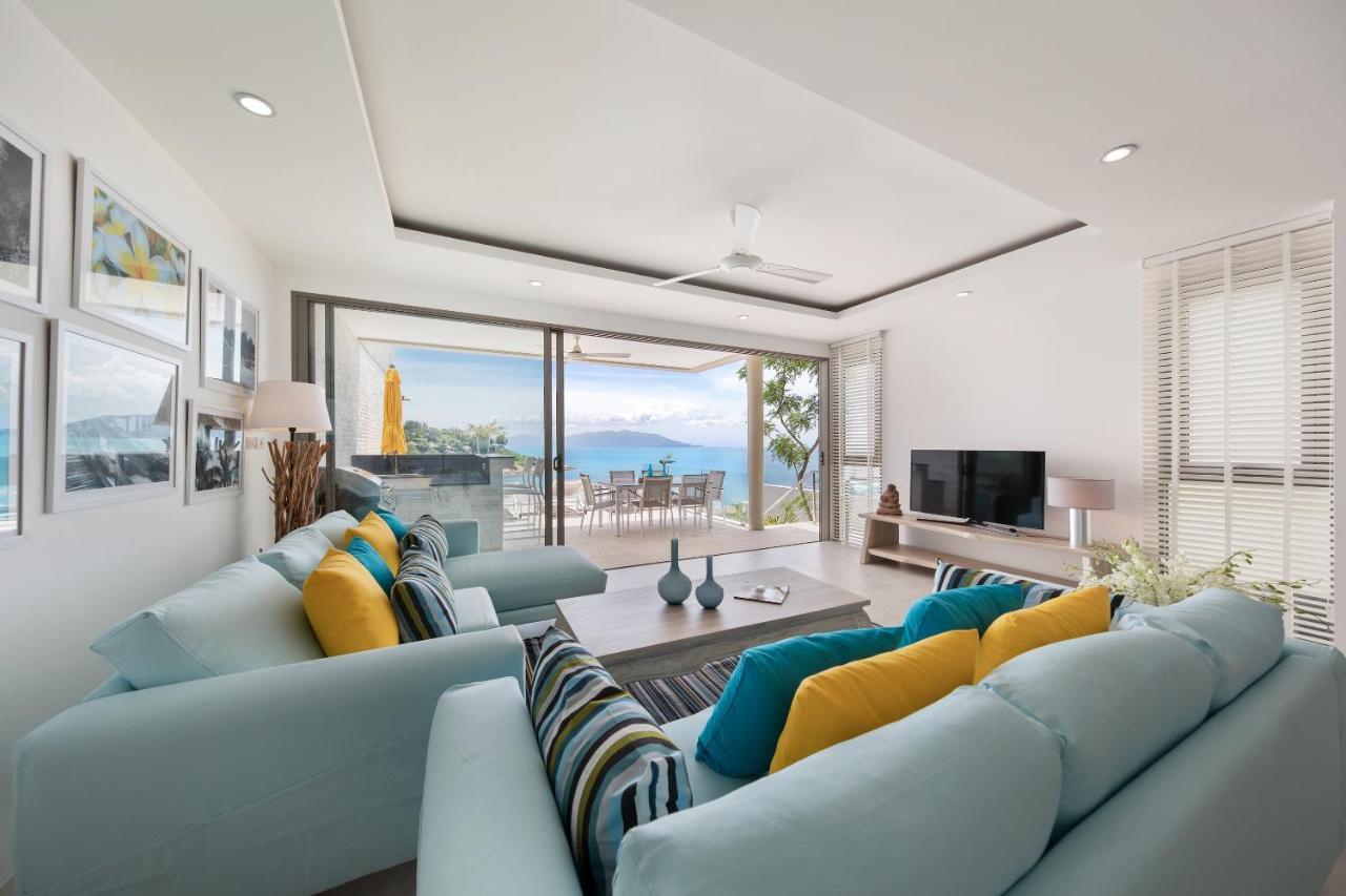Beachside Villa - B18 - At Bayside Luxury Villas Samrong Bay Beach, 4 Bed 5 Bath, Sea & Sunset Views, Only 200M Walk To The Beach Choeng Mon 외부 사진