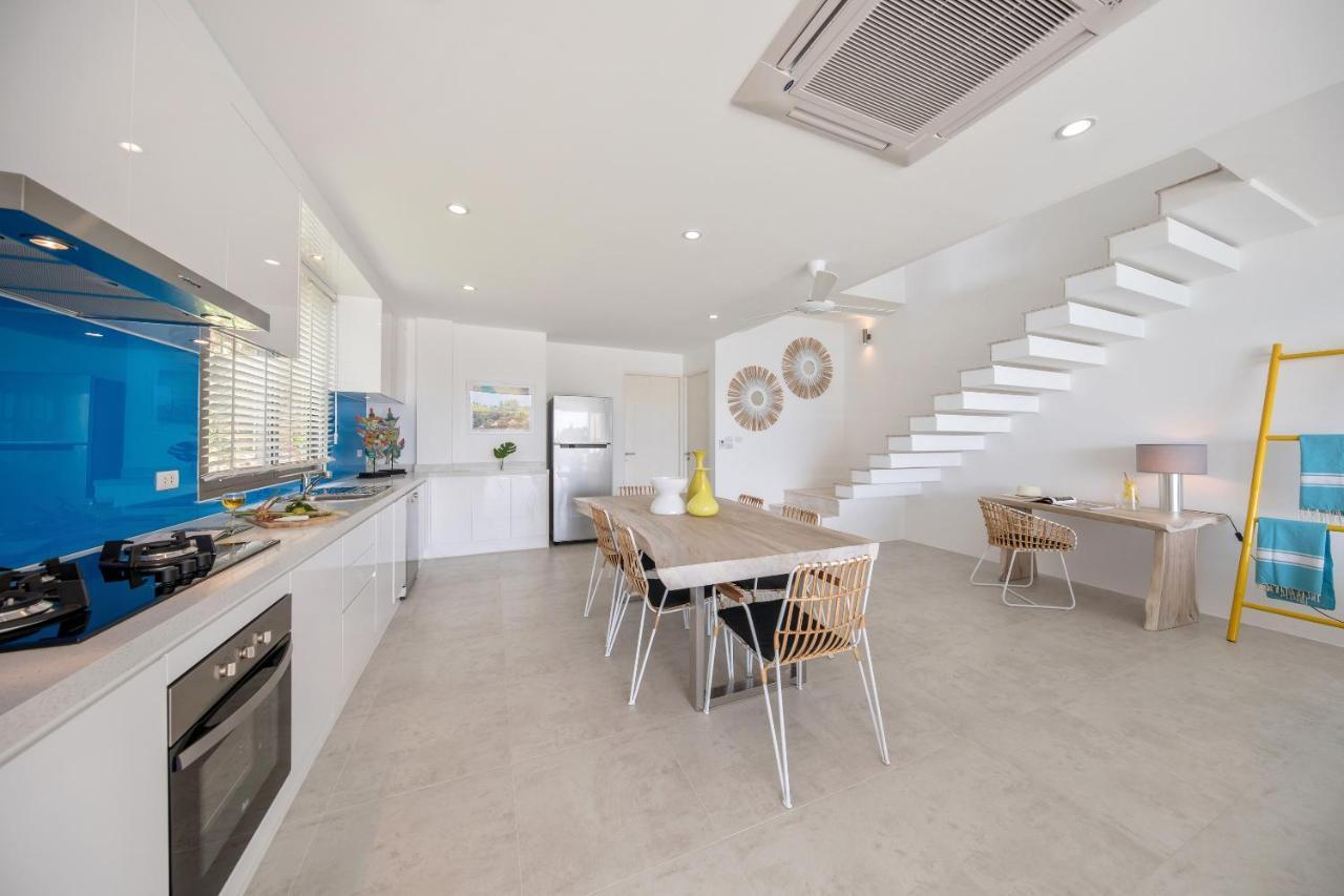 Beachside Villa - B18 - At Bayside Luxury Villas Samrong Bay Beach, 4 Bed 5 Bath, Sea & Sunset Views, Only 200M Walk To The Beach Choeng Mon 외부 사진